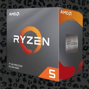 AMD Ryzen 5 3600 6-Core 12-Thread Desktop 3rd Gen Processor w/ Heat Sink Fan NEW